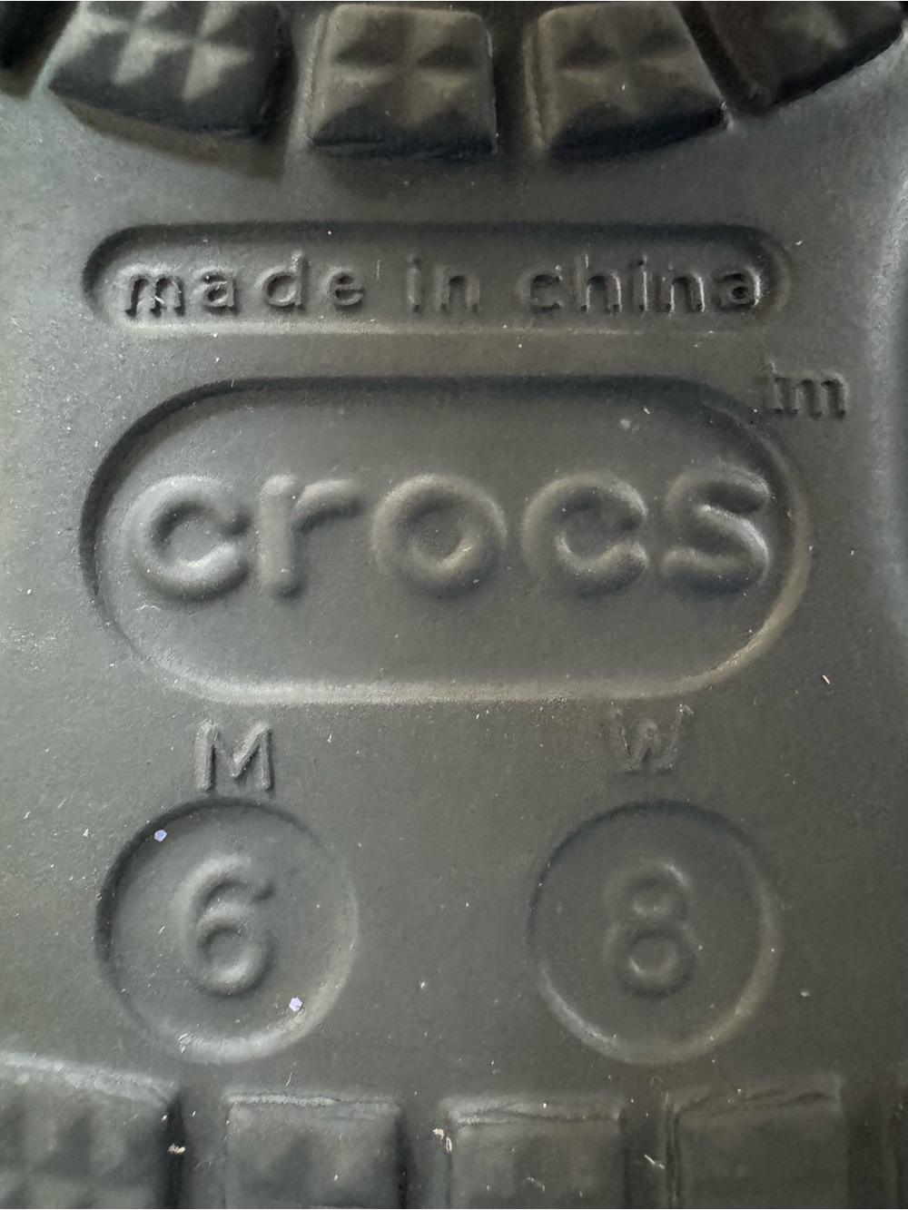 Crocs Glitter Clogs Silver Rainbow 🌈 Womens 8 Sparkle Casual Comfort - Picture 2 of 13
